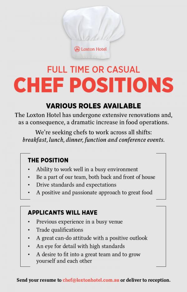 chef-positions-loxton-hotel