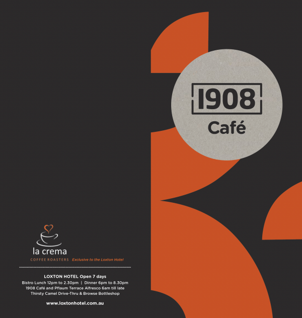 1908 Menu